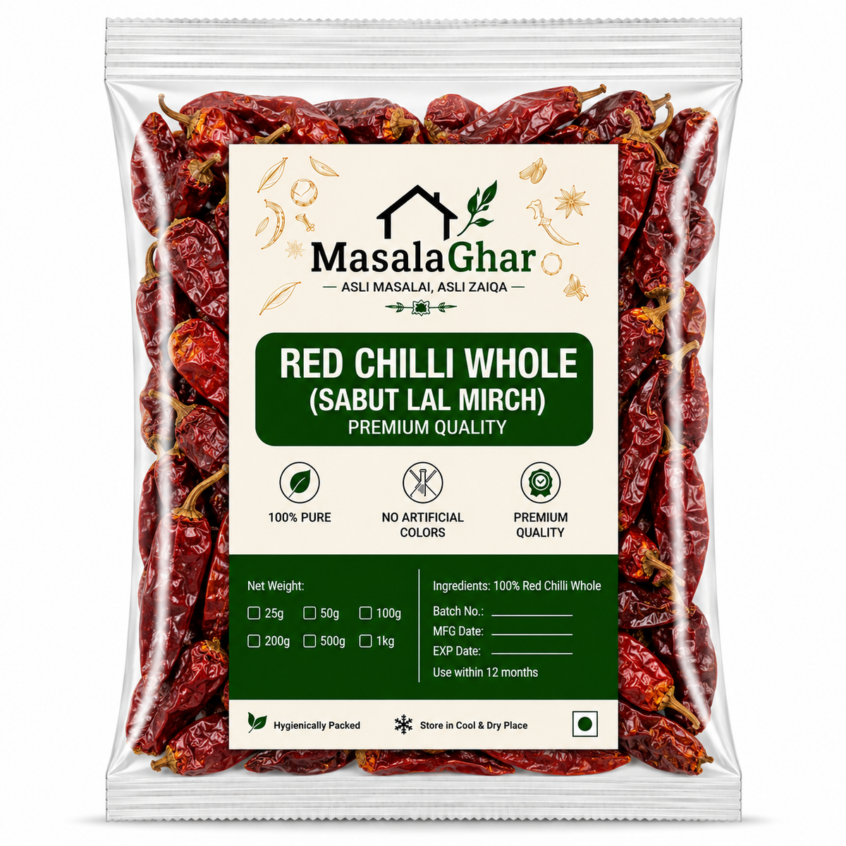 Red Chilli Whole