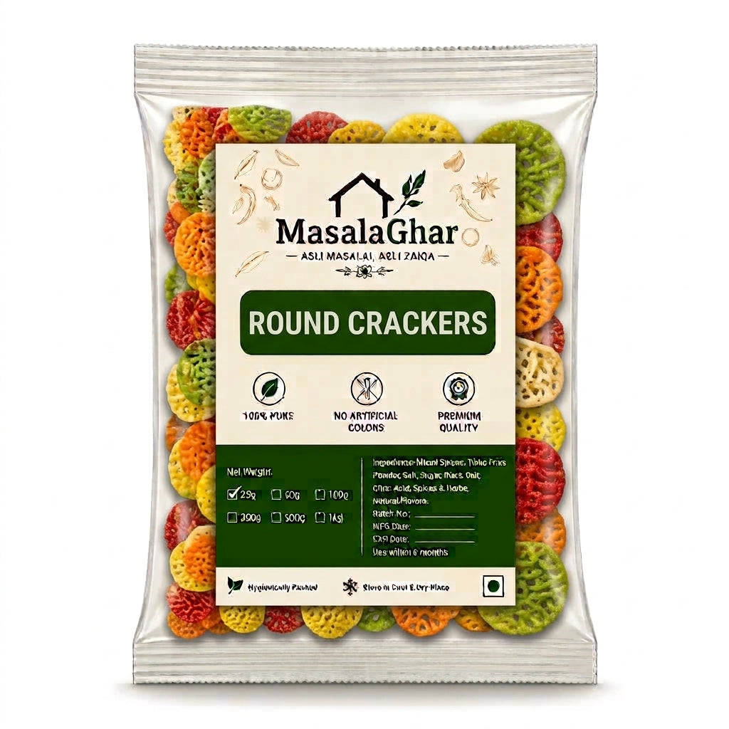 Round Shape Cracker (Uncook)
