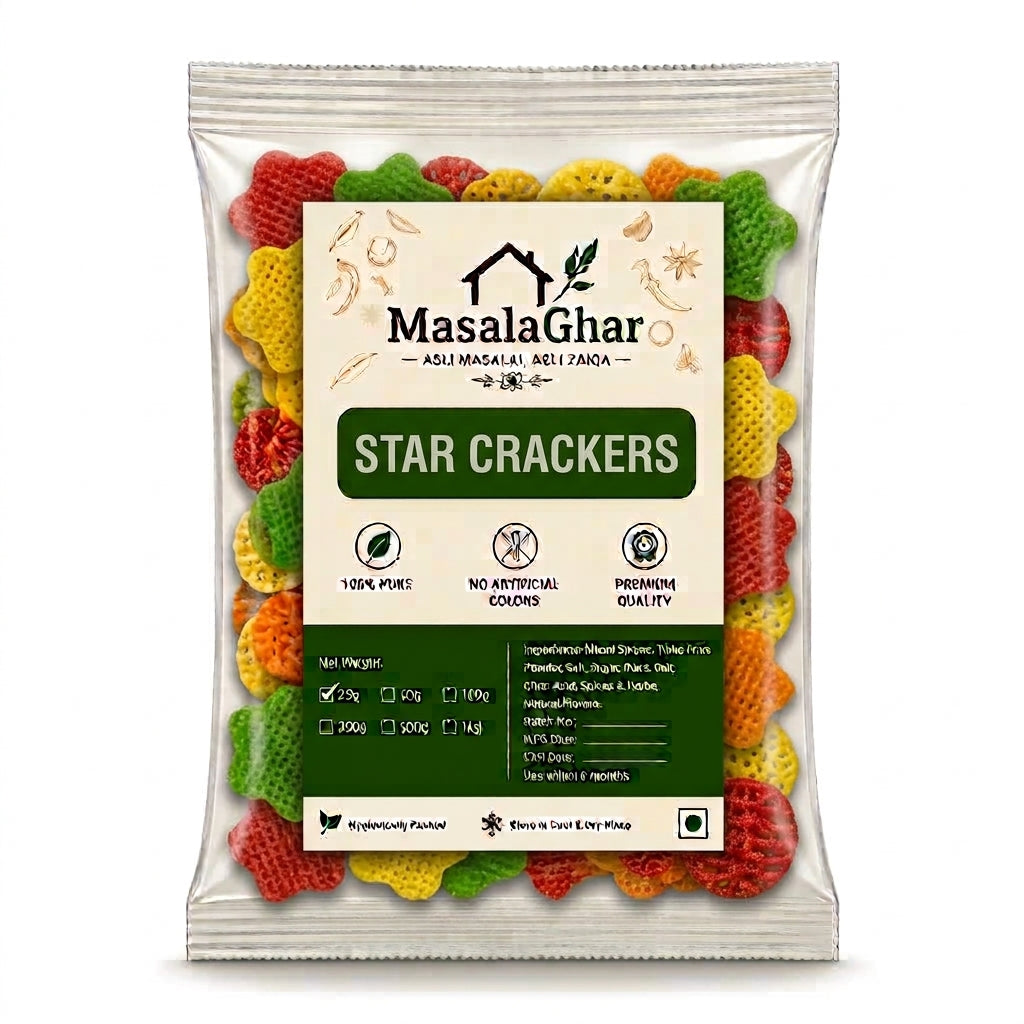 Star Shape Cracker (Uncook)